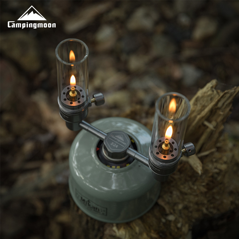 Outdoor Lighting Youtube - CAMPINGMOON T-1D Flat Gas Coreless Outdoor