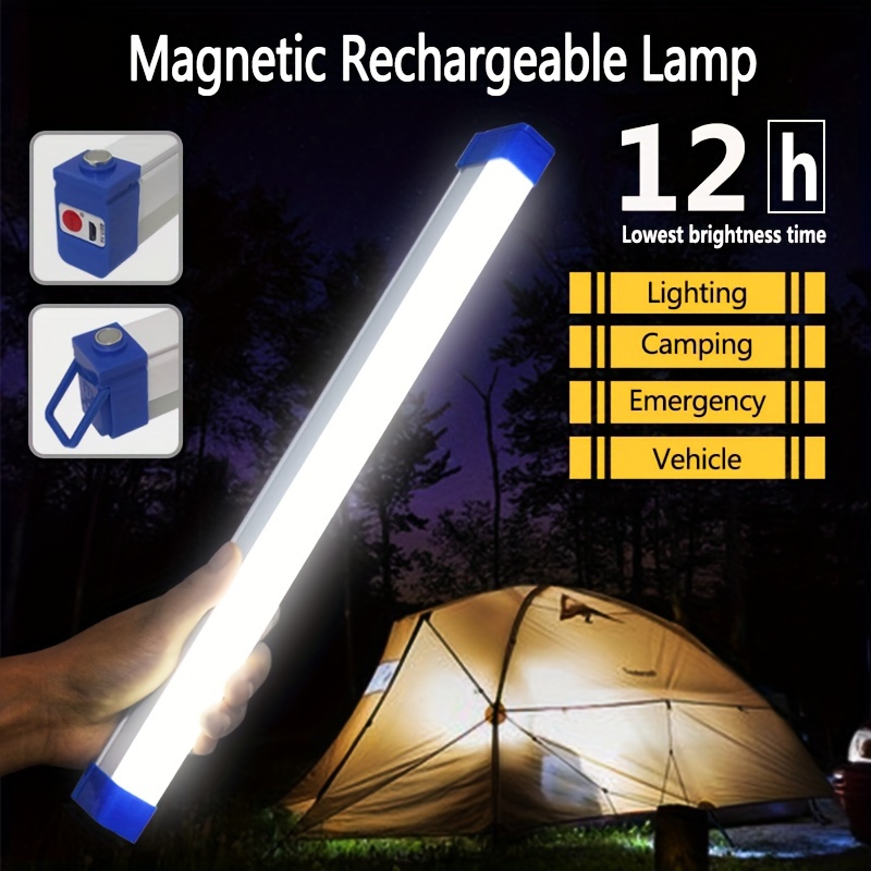 Outdoor Lighting Setup - Super Bright LED Flashlight USB Rechargeable