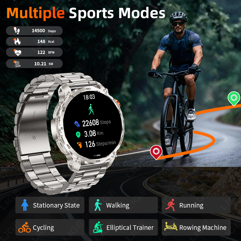 2026 New 1.75inch Smartwatch M - Outdoor Lighting Ip Rating 评论和价格