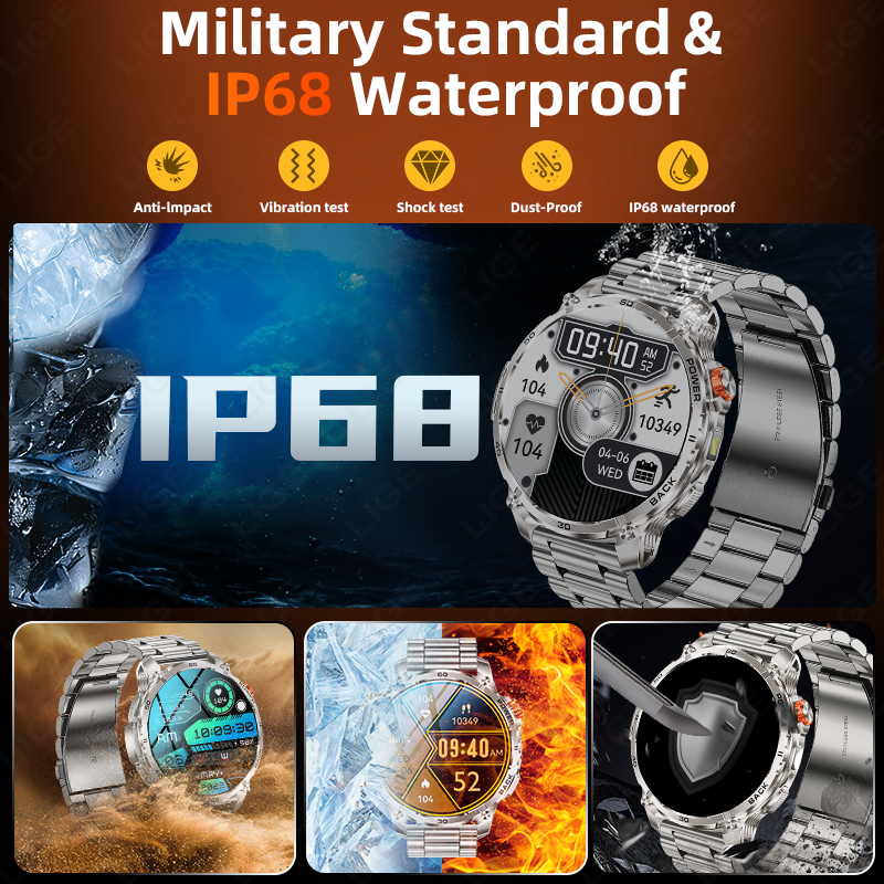 2026 New 1.75inch Smartwatch M - Outdoor Lighting Ip Rating 评论和价格