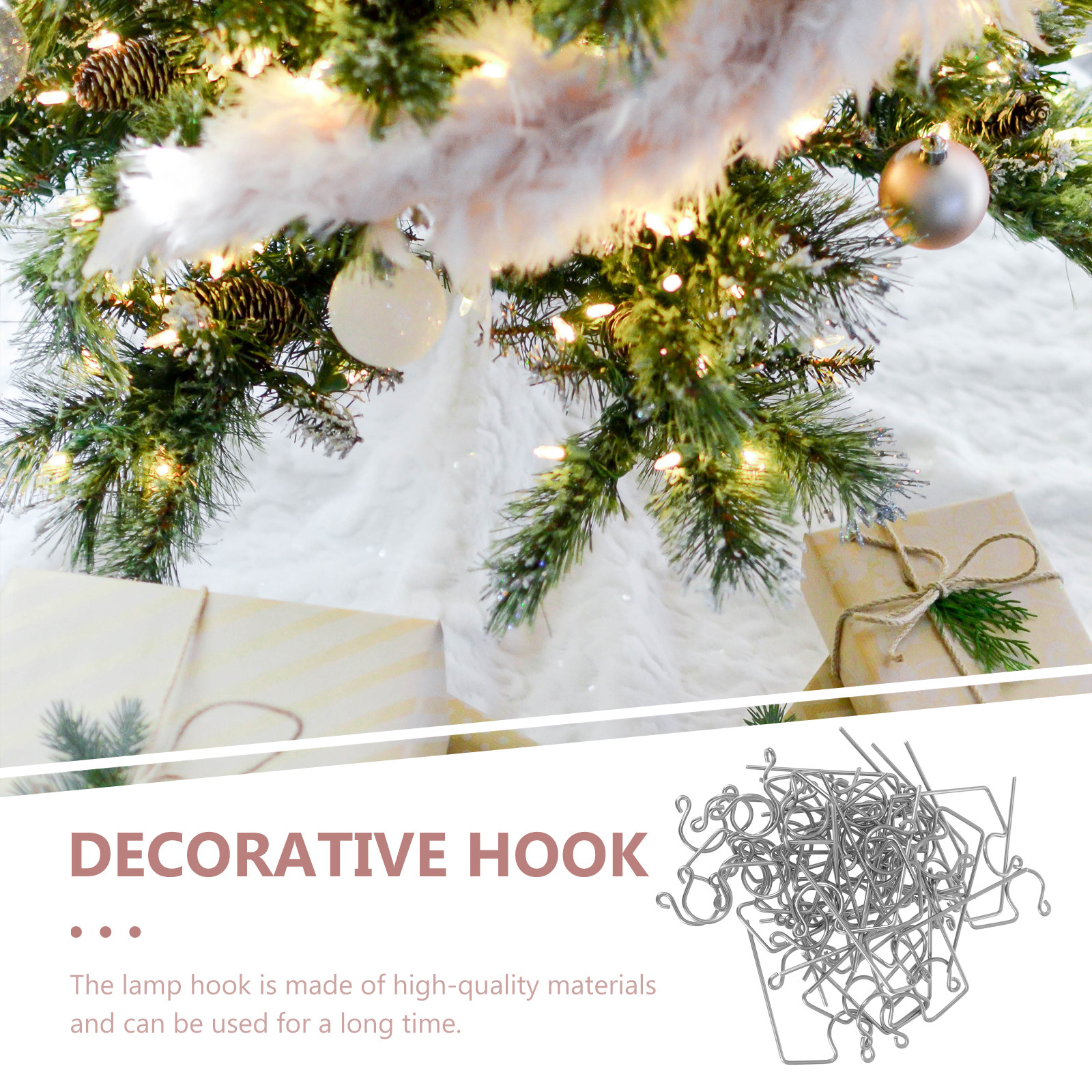 50Pcs Xmas String Light Hooks  - Outdoor Lighting Xmas 评论和价格