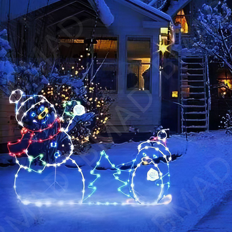 Animated Snowball Light LED Gl - Outdoor Lighting Xmas 评论和价格