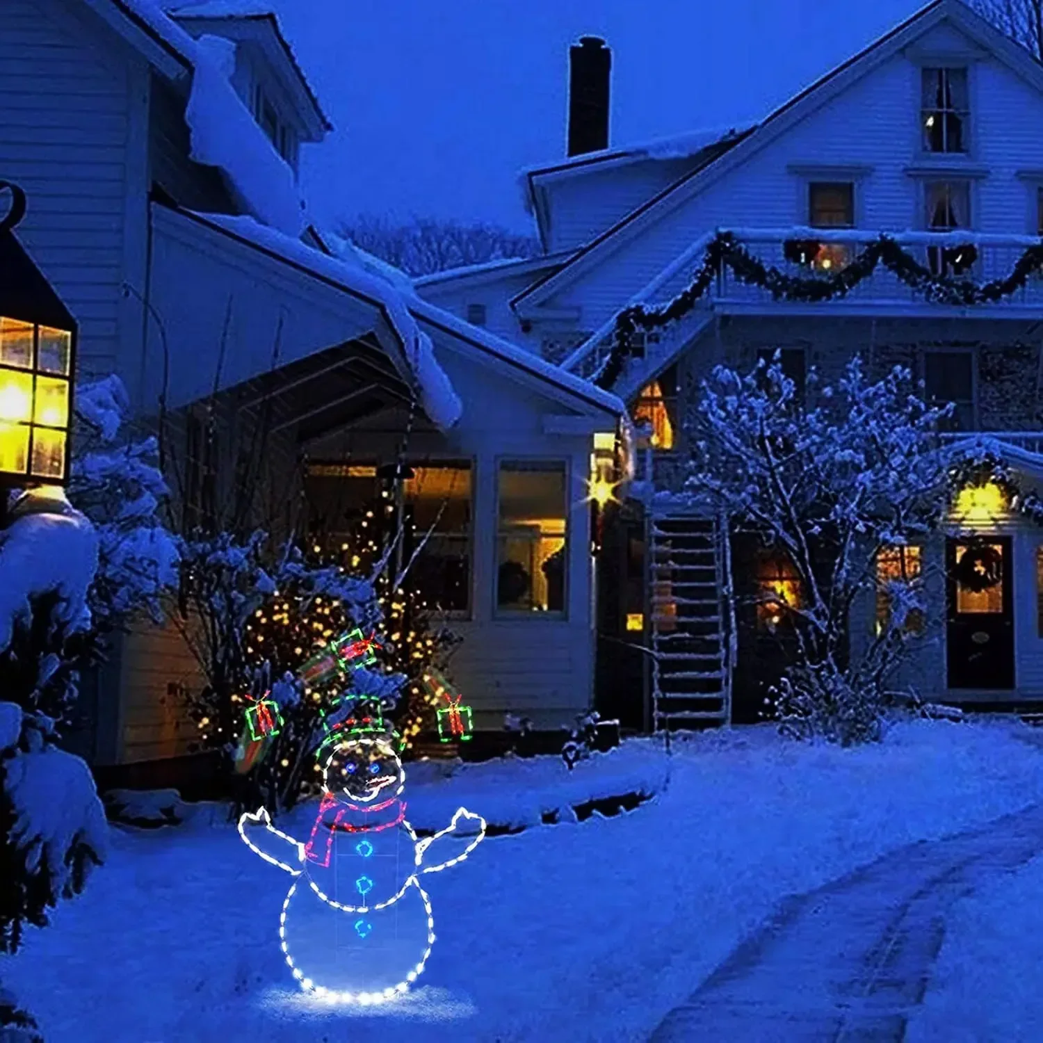 Animated Snowball Light LED Gl - Outdoor Lighting Xmas 评论和价格