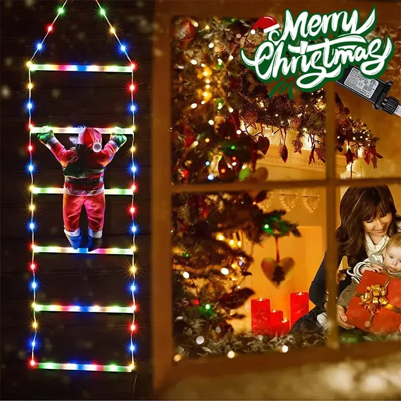 LED Ladder Light for Santa Cla - Outdoor Lighting Xmas 评论和价格