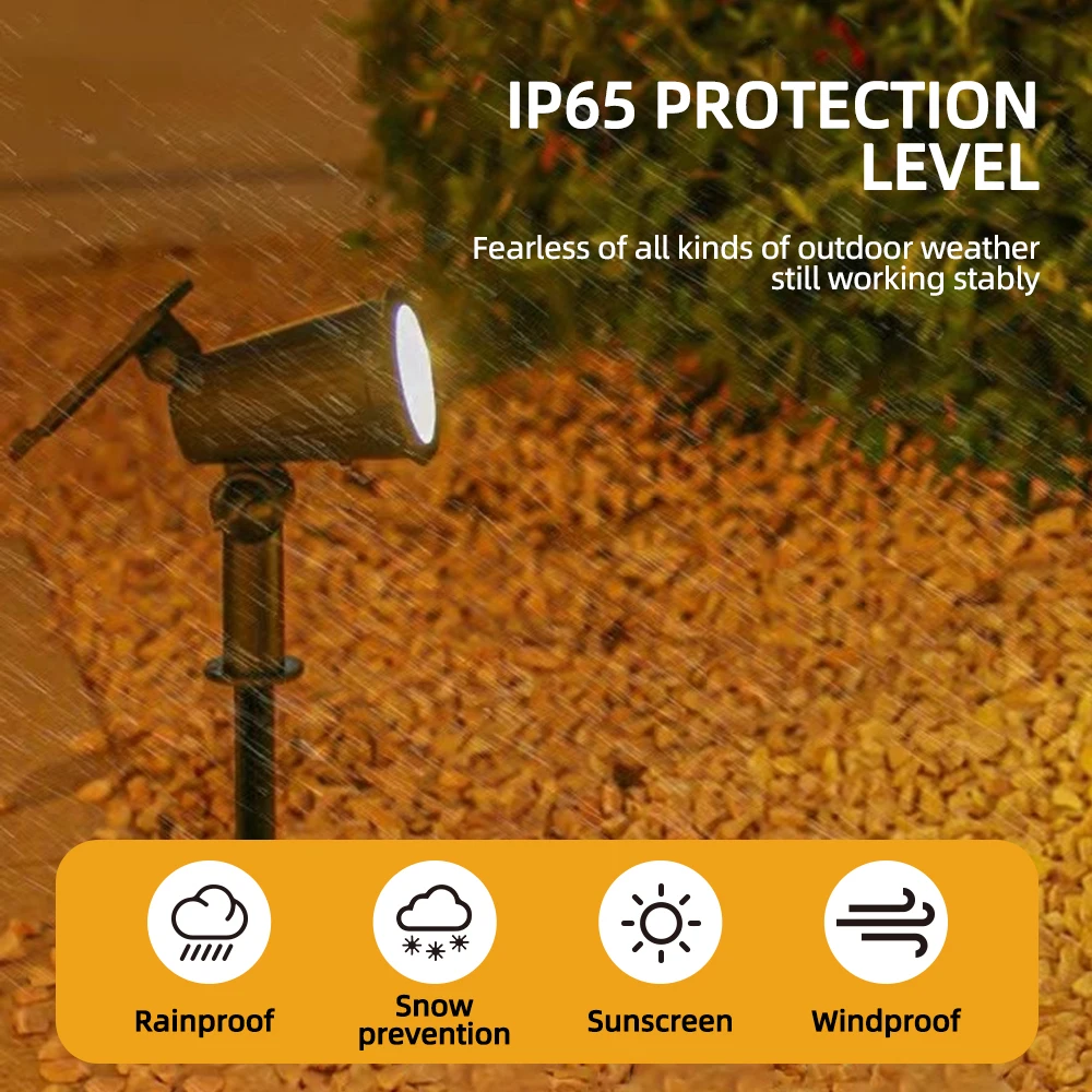 1/2PCS Solar Powered 9LED Lamp - Outdoor Lighting Lux 评论和价格