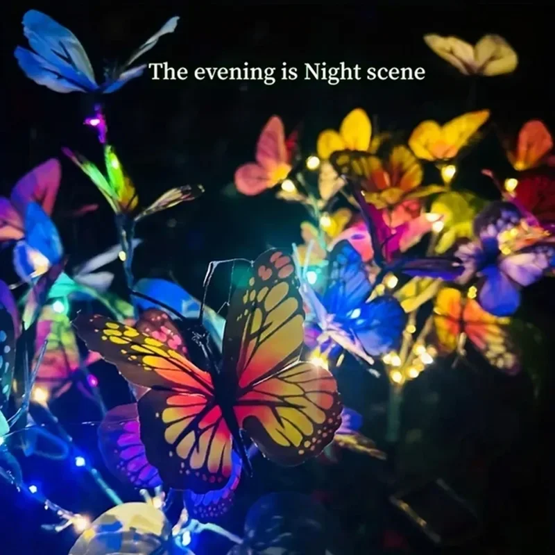 Solar LED Butterfly Garden Lig - Outdoor Lighting Xmas 评论和价格