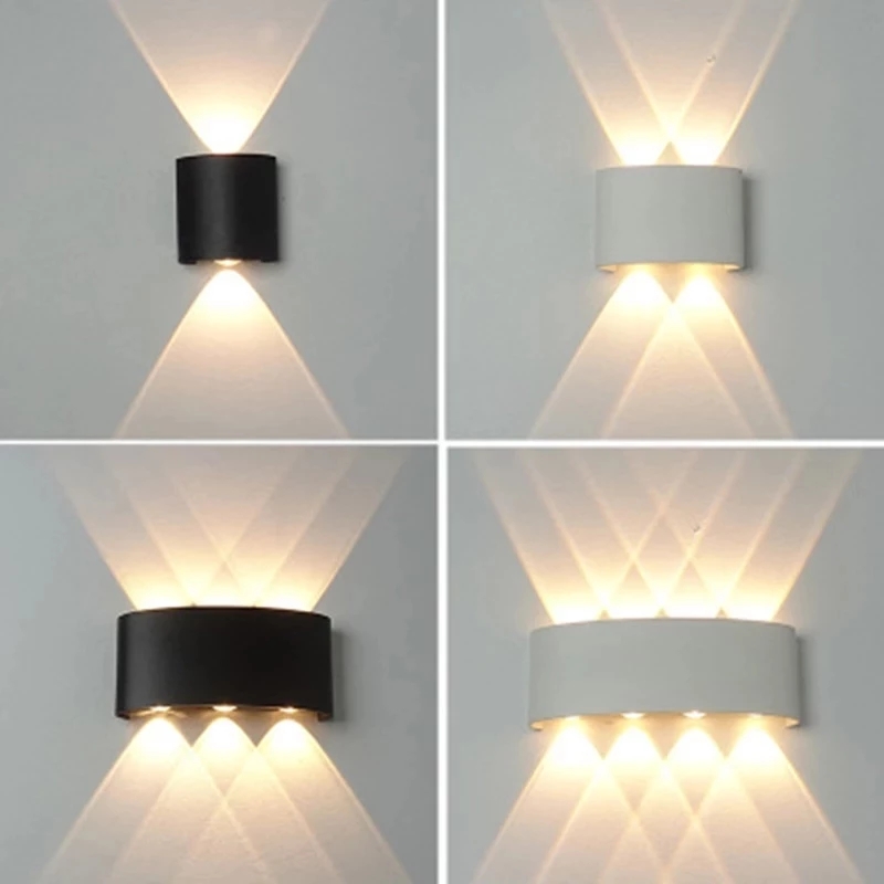 2W 4W 6W 8W 10W 12W  LED Wall  - Outdoor Lighting Lux 评论和价格