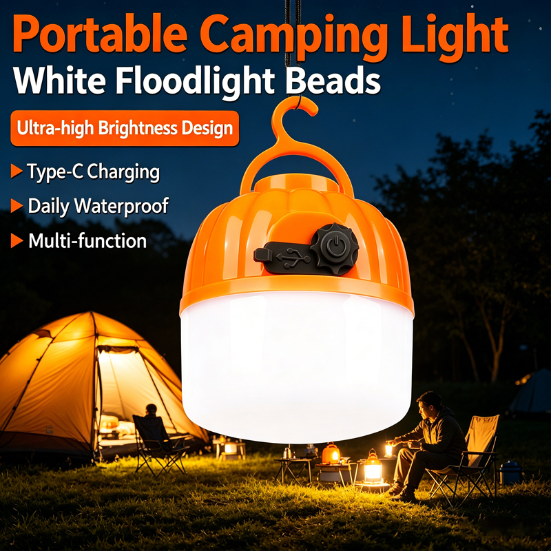 Mini Portable LED Pumpkin Bulb - Outdoor Lighting Setup 评论和价格