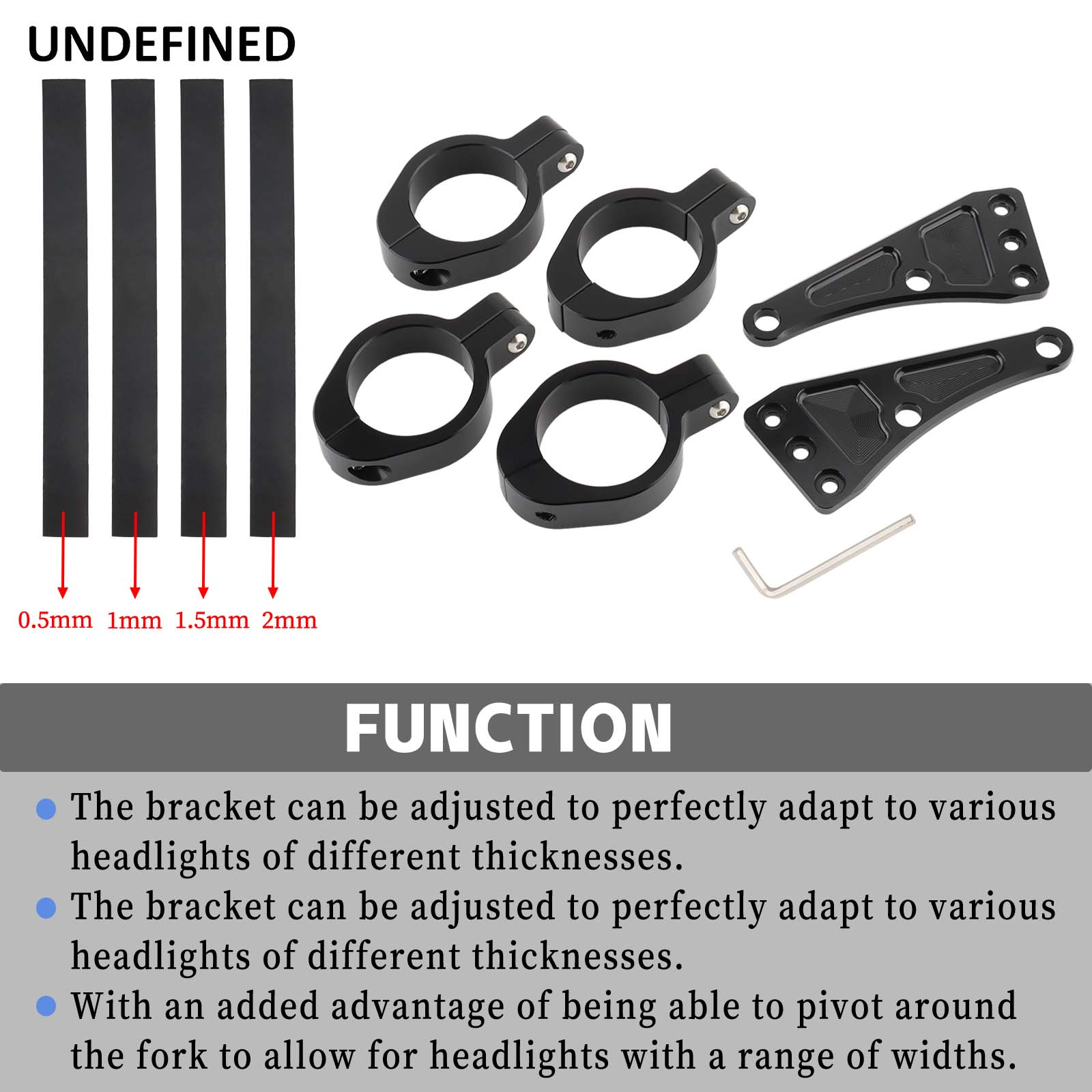 33mm-58mm Headlight Bracket Mo - Outdoor Lighting Youtube 评论和价格