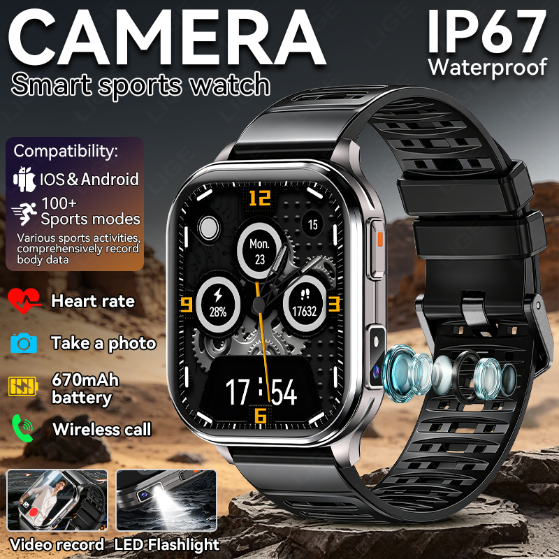 LIGE New Smart Watch 2.01