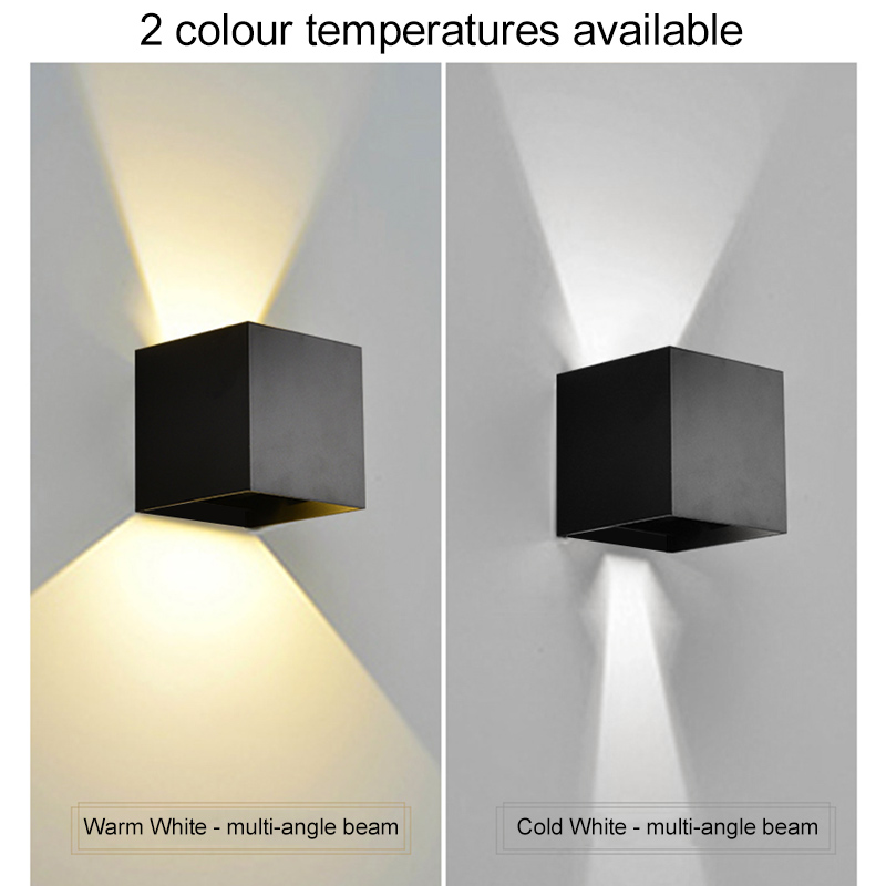 LED Wall Lamps 7W Cold White W - Outdoor Lighting Lux 评论和价格