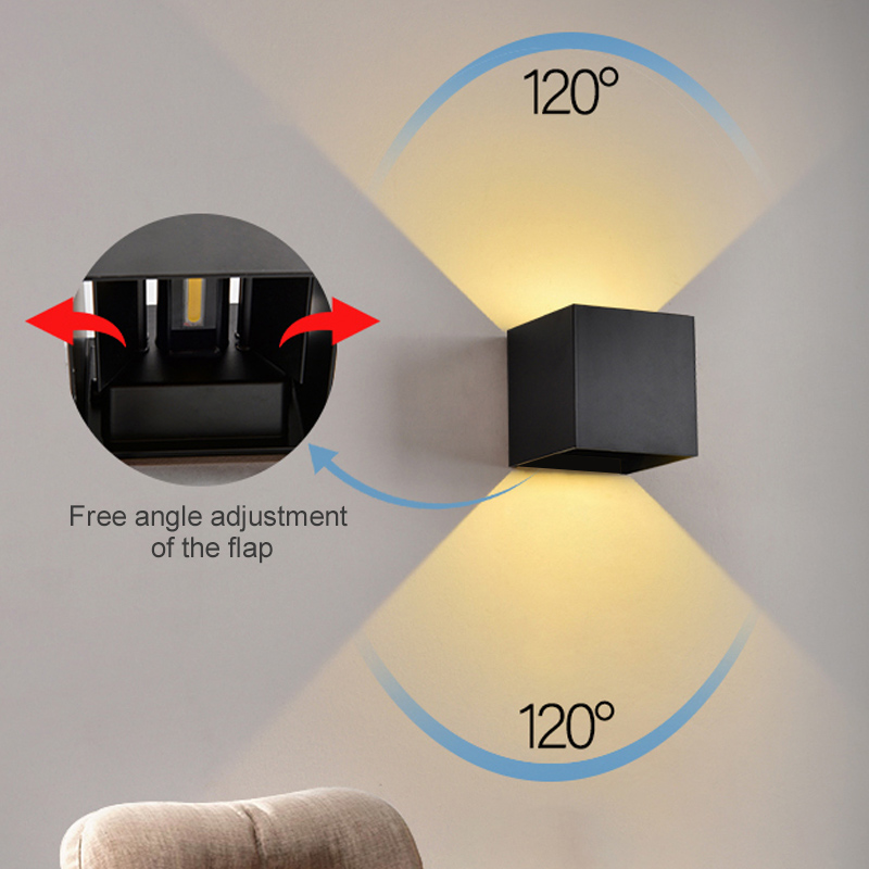 LED Wall Lamps 7W Cold White W - Outdoor Lighting Lux 评论和价格