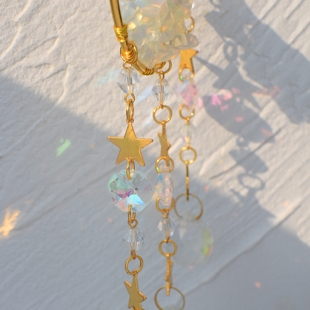 Crystal  Suncatcher Moon Ameth - Outdoor Lighting Xmas 评论和价格