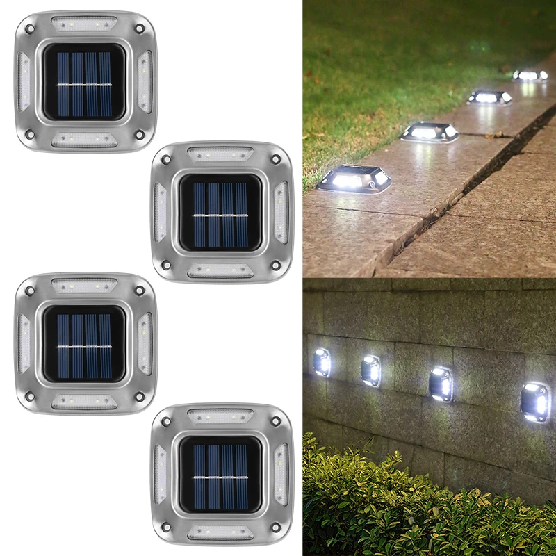 8LED Solar Driveway Light Outd - Outdoor Lighting Lux 评论和价格