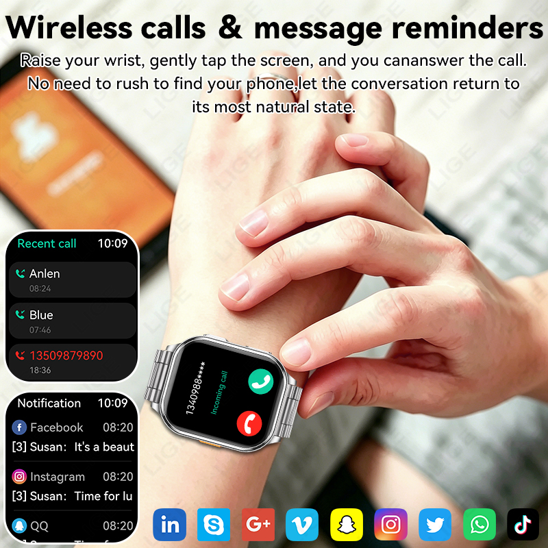 New Camera Smart Watch for Men - Outdoor Lighting Ip Rating 评论和价格