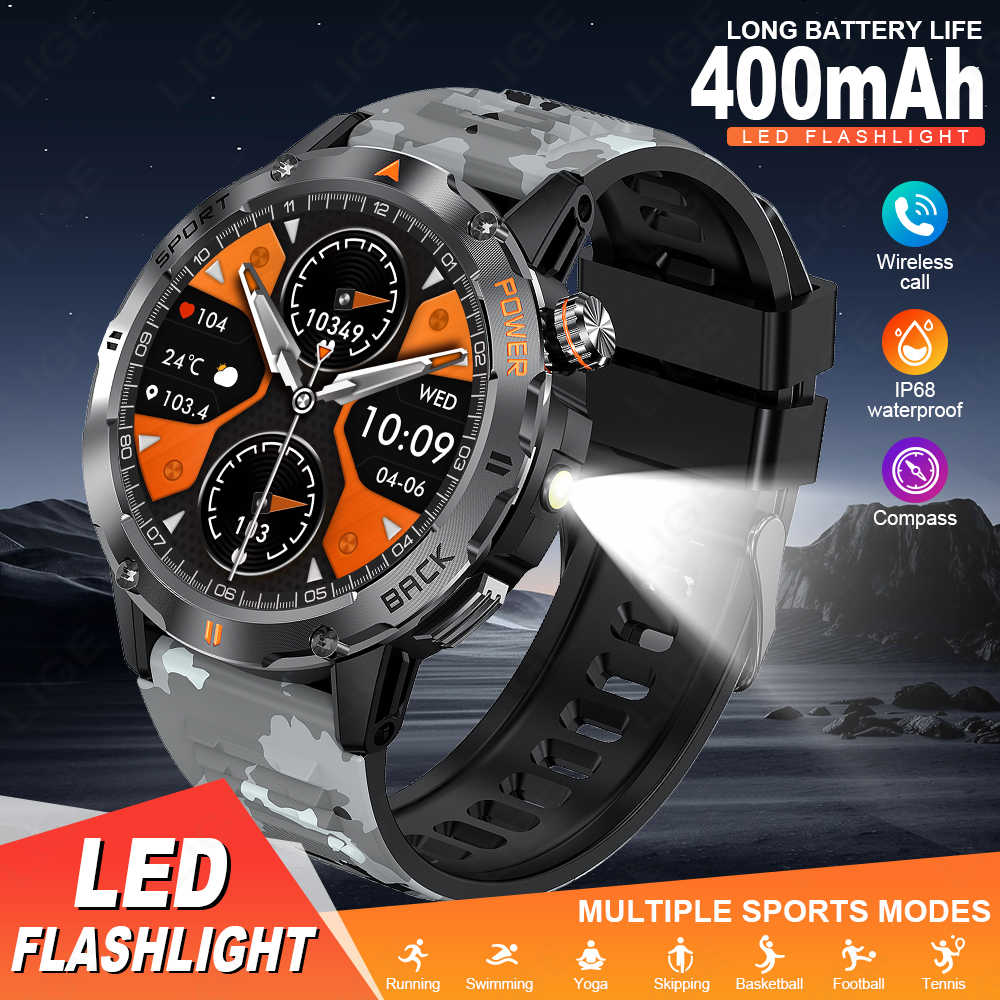 FOXBOX Smart Watch Men's Sport - Outdoor Lighting Ip Rating 评论和价格