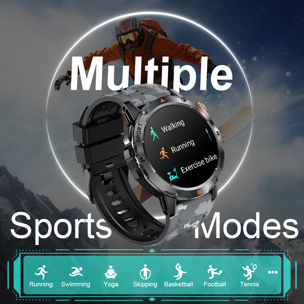 FOXBOX Smart Watch Men's Sport - Outdoor Lighting Ip Rating 评论和价格