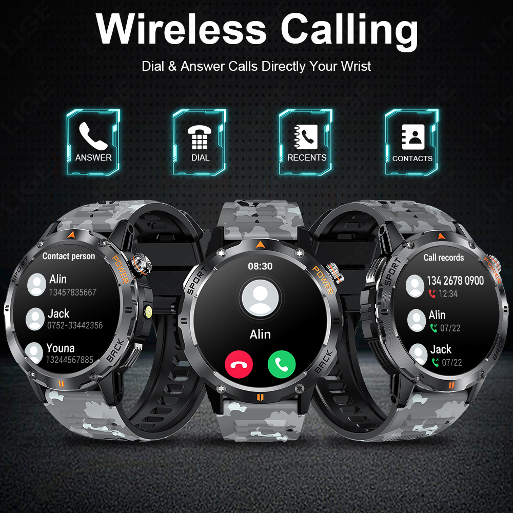 FOXBOX Smart Watch Men's Sport - Outdoor Lighting Ip Rating 评论和价格
