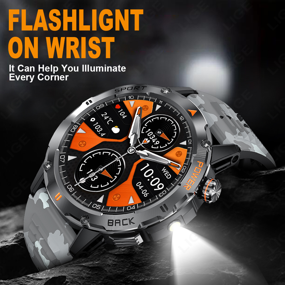 FOXBOX Smart Watch Men's Sport - Outdoor Lighting Ip Rating 评论和价格