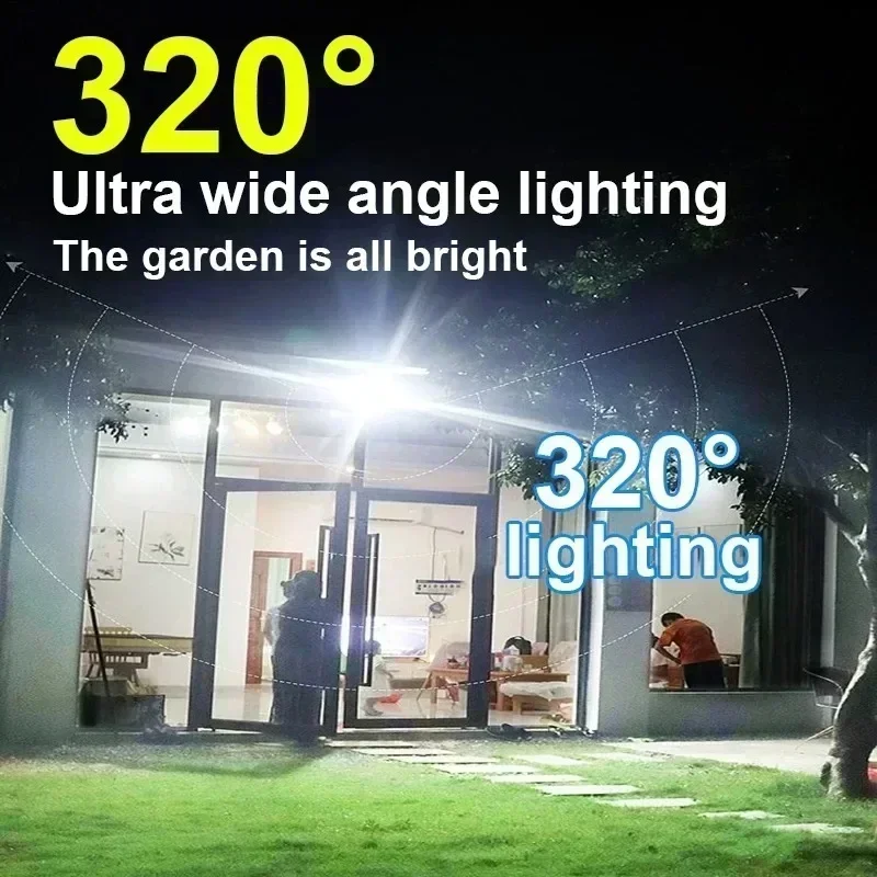 12000LM Powerful Solar Wall La - Outdoor Lighting Lux 评论和价格