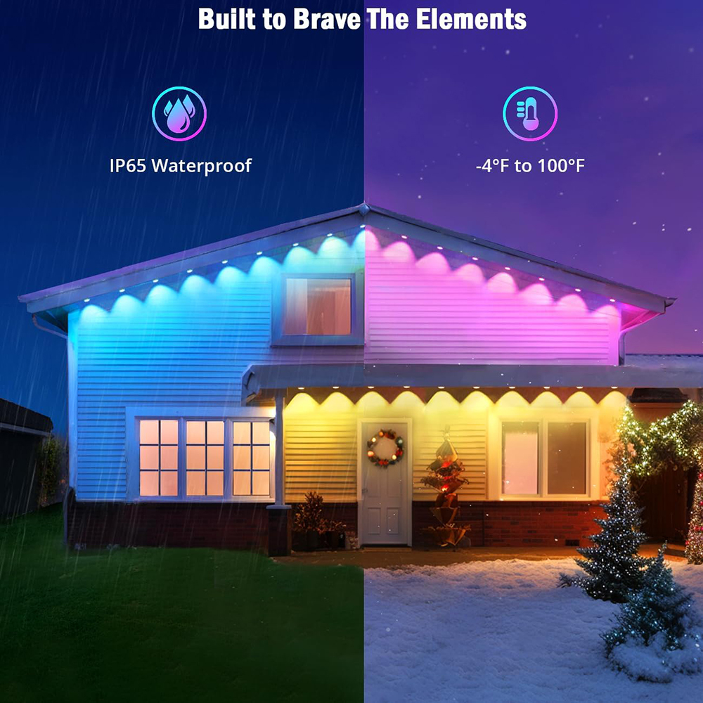 Smart RGBIC Eaves Lights Perma - Outdoor Lighting Under Eaves 评论和价格