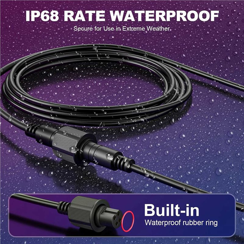M12K-2Pcs 10FT Extension Cable - Outdoor Lighting Govee 评论和价格