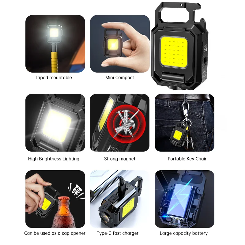 Mini LED Handheld Flashlights  - Outdoor Lighting Setup 评论和价格