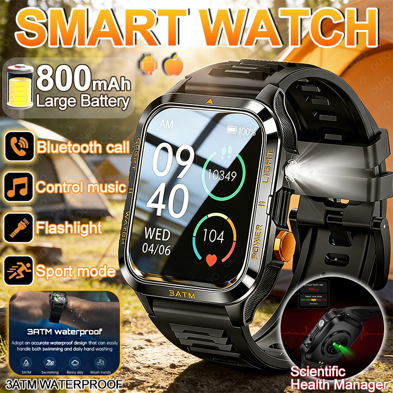 New Men Outdoor Smart Watch Fl - Outdoor Lighting Ip Rating 评论和价格