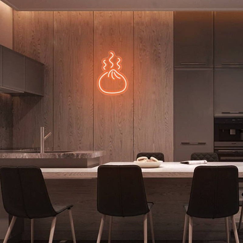 Mini Dumplings Neon Sign Custo - Outdoor Lighting Bunnings 评论和价格