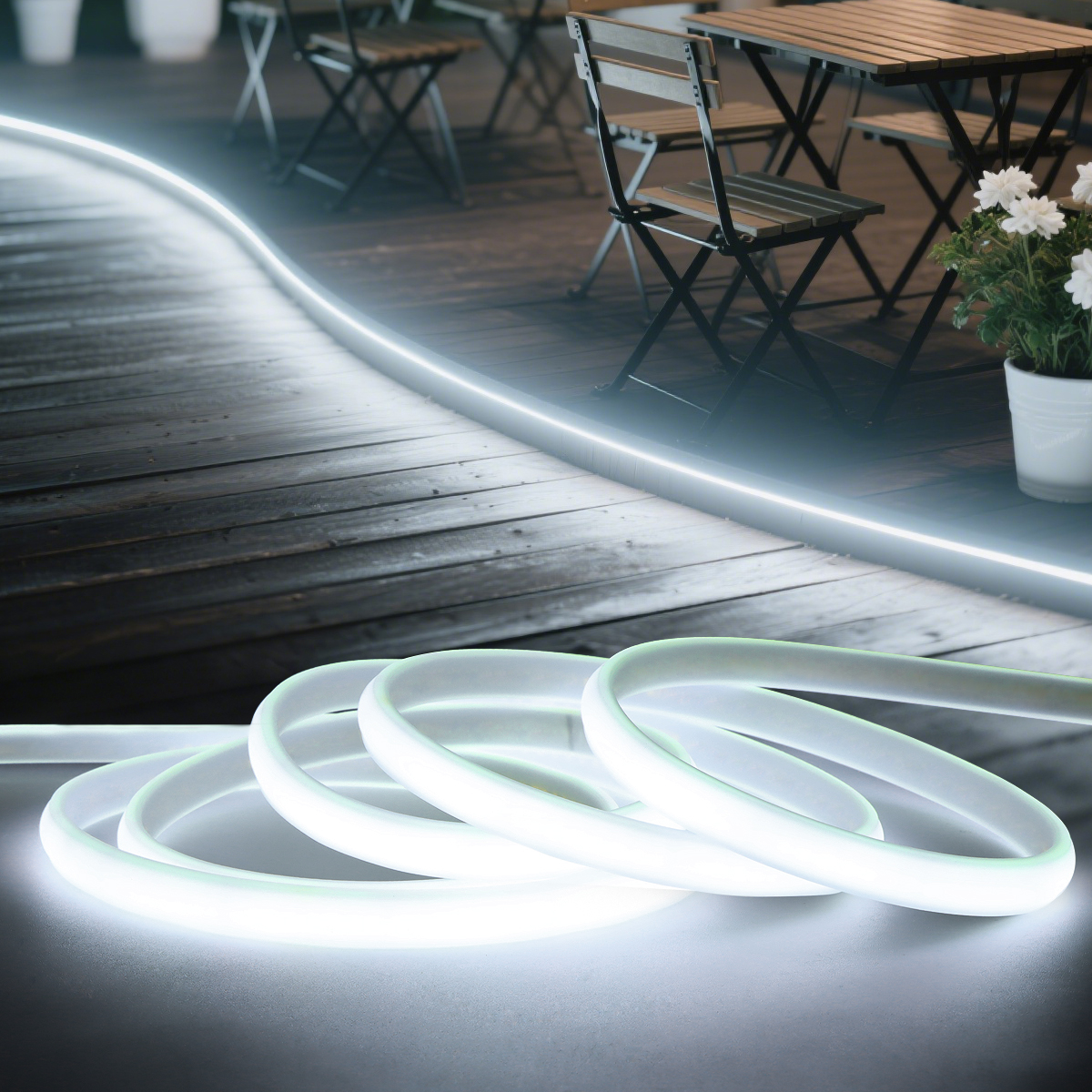 110V 220V COB LED Strip Outdoo - Outdoor Lighting Youtube 评论和价格