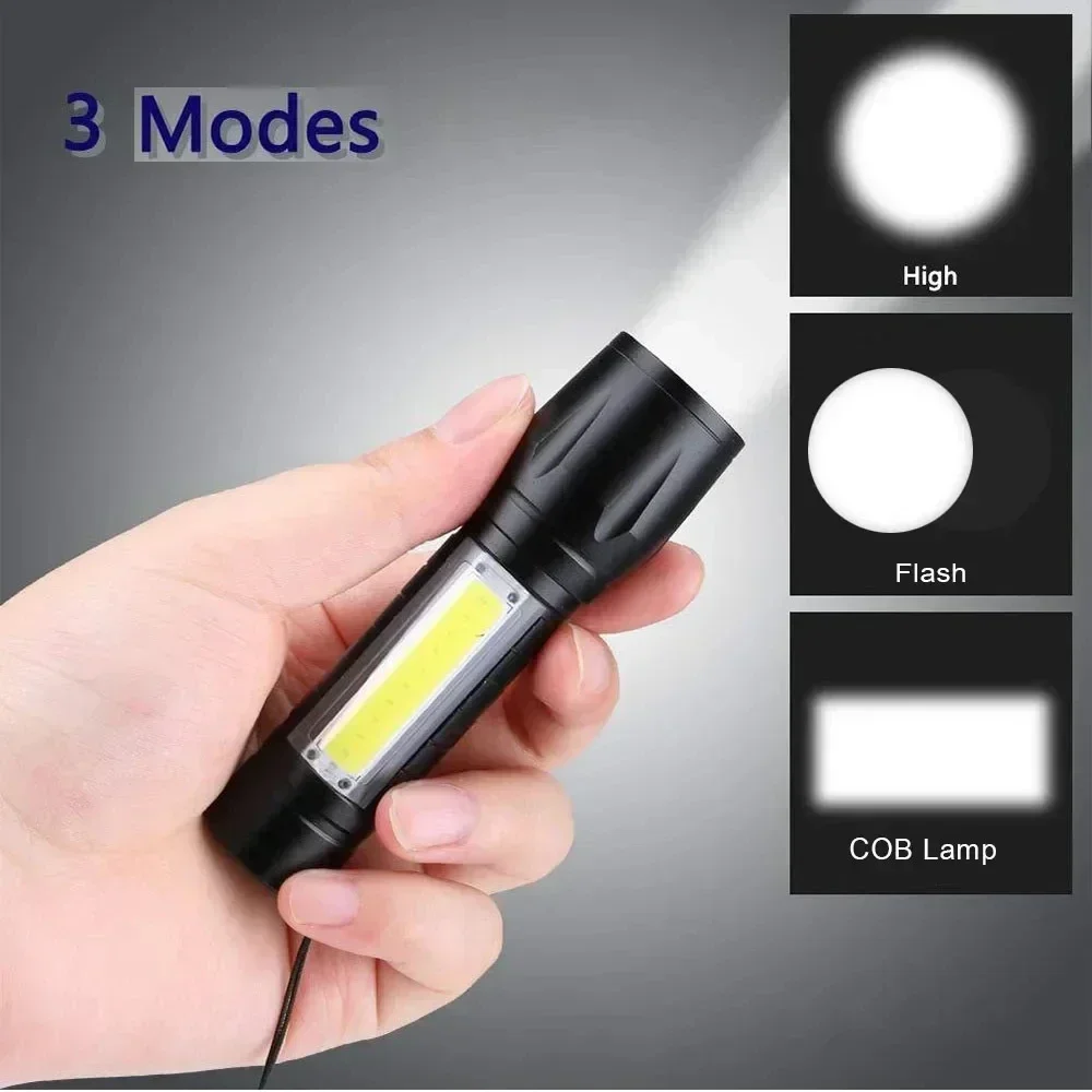 Portable COB+LED Camping Light - Outdoor Lighting Setup 评论和价格