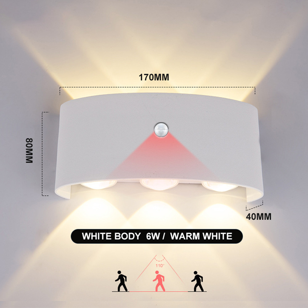 PIR Motion Sensor Wall Lamp AC - Outdoor Lighting Lux 评论和价格