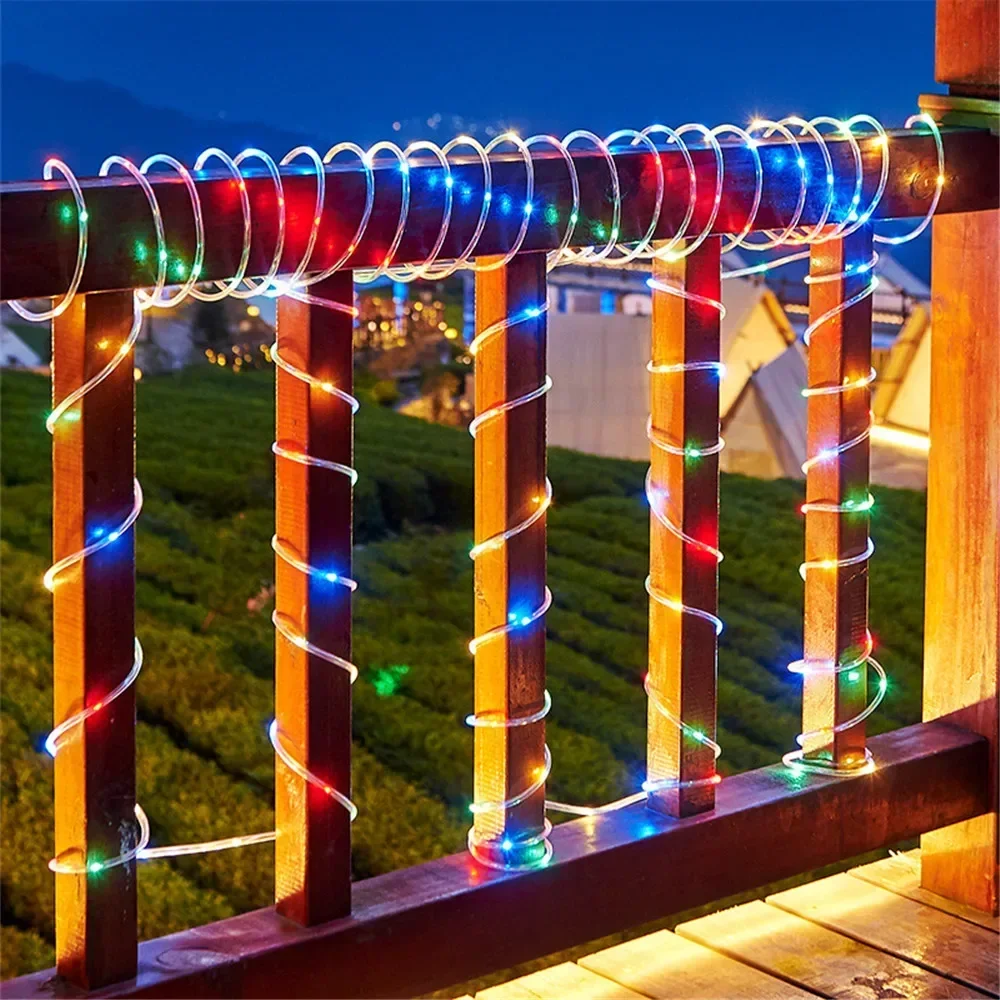 Solar Rope Lights Outdoor Blue - Outdoor Lighting Youtube 评论和价格