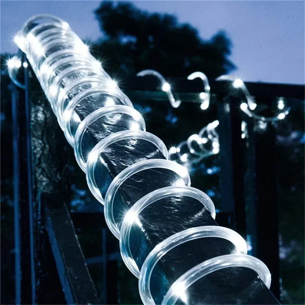 Solar Rope Lights Outdoor Blue - Outdoor Lighting Youtube 评论和价格