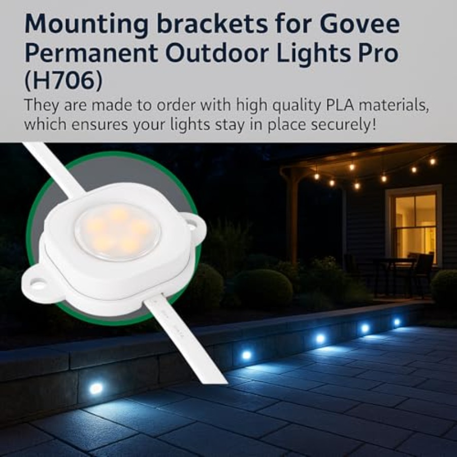 Mounting Clips for Govee Perma - Outdoor Lighting Govee 评论和价格